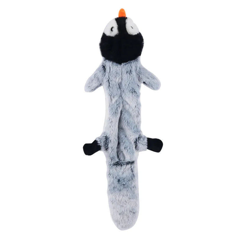 WildPals™ Plush Animal Squeaky Toy — Interactive Dog & Cat Companion