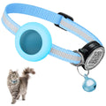 SafePaws Reflective Cat Collar with AirTag Holder & QR ID Tag