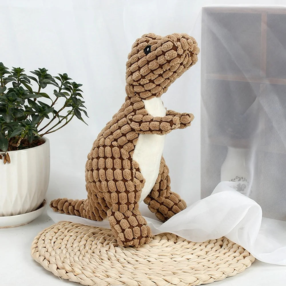 WildPals™ Plush Animal Squeaky Toy — Interactive Dog & Cat Companion