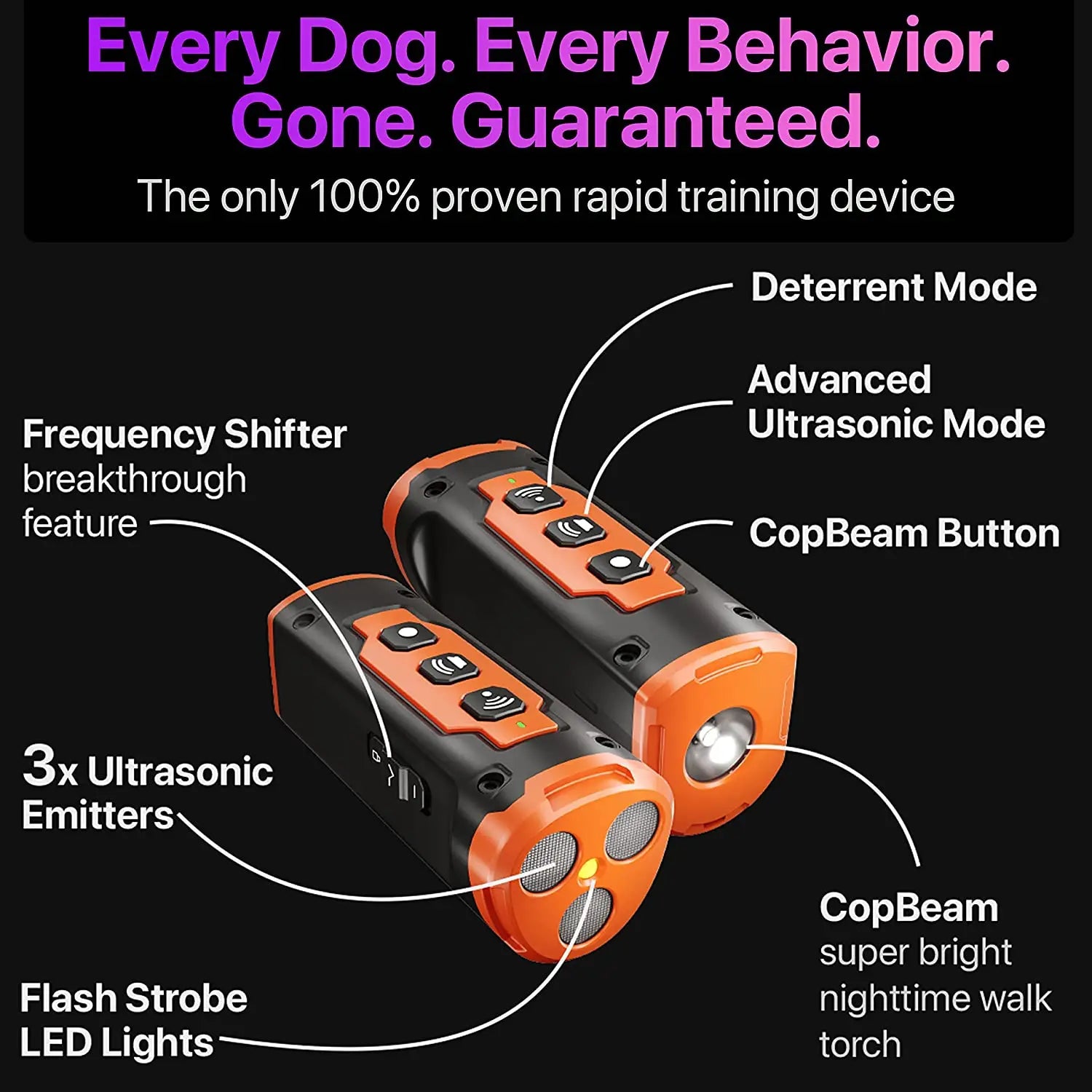 BarkEase Ultrasonic Dog Training Aid