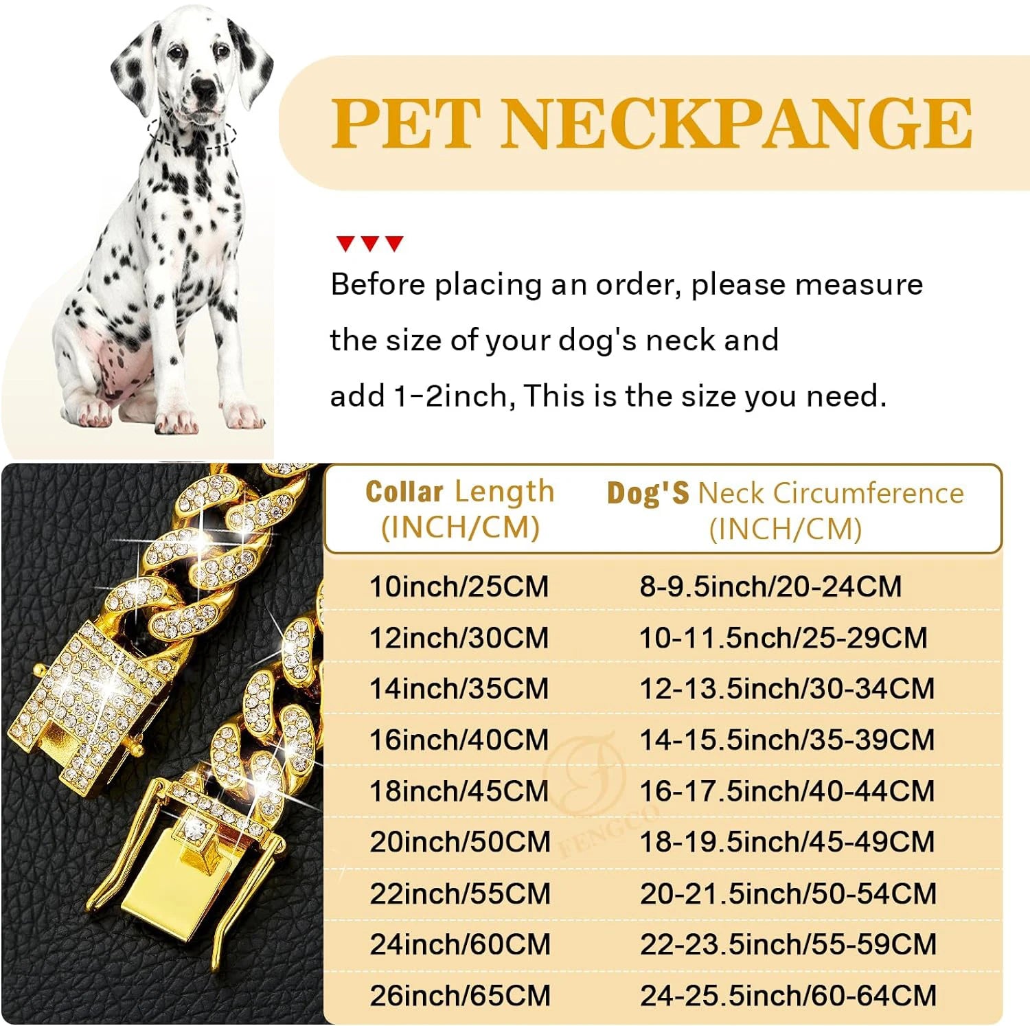 ✨ FjordNest™ Luxe Chain Collar