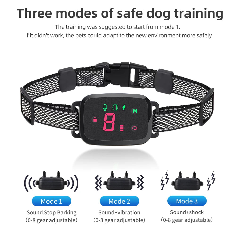 Smart Bark Control Collar