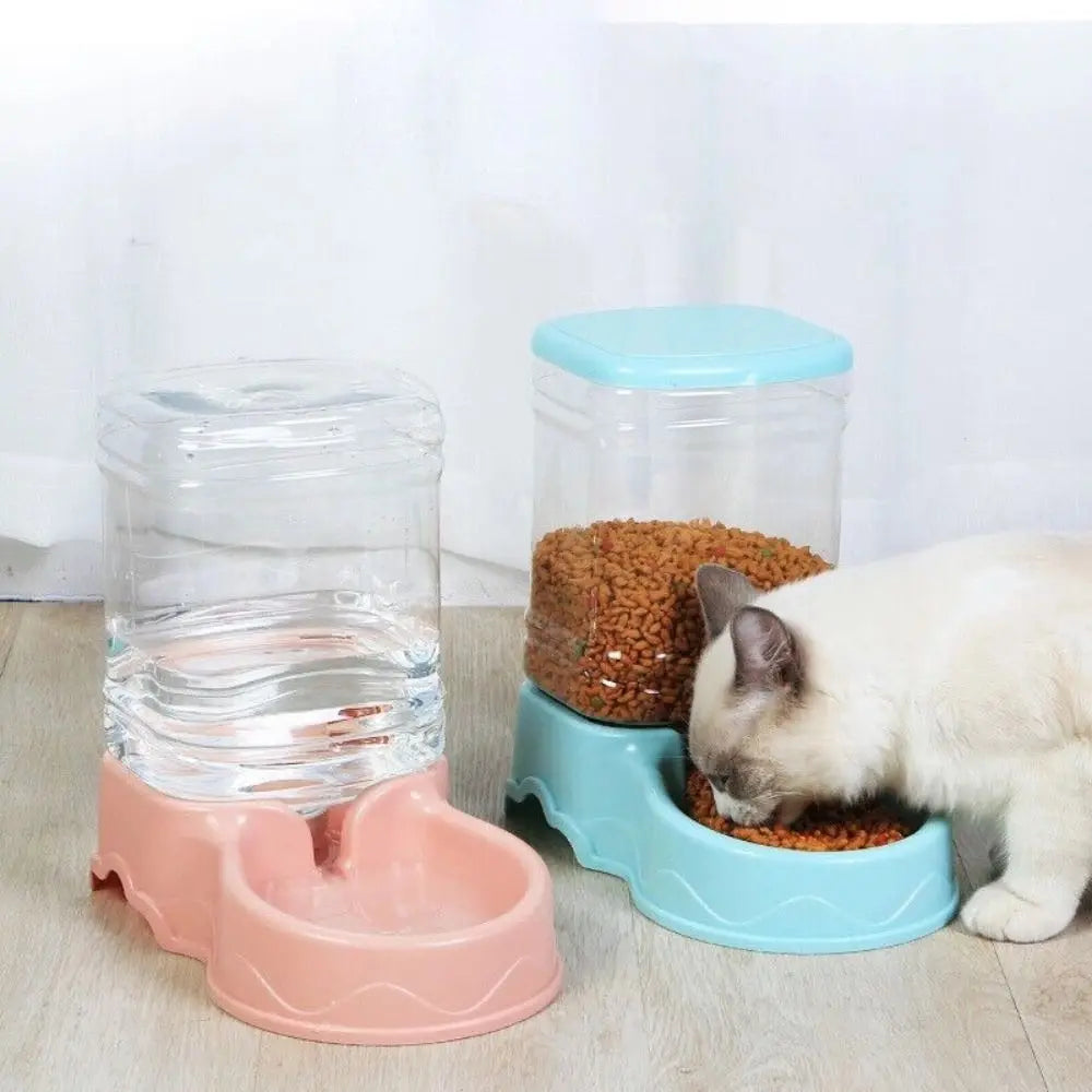 AquaFeed 3.8L Gravity Pet Feeder & Waterer Set
