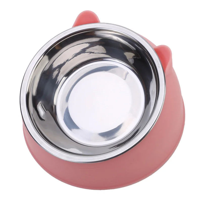 TiltBowl Inclined Stainless Steel Pet Bowl