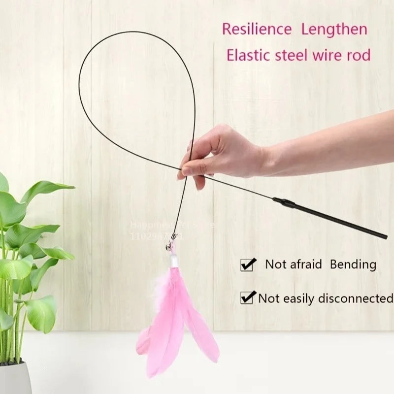 FeatherWand Pro — Suction Cup Interactive Cat Teaser