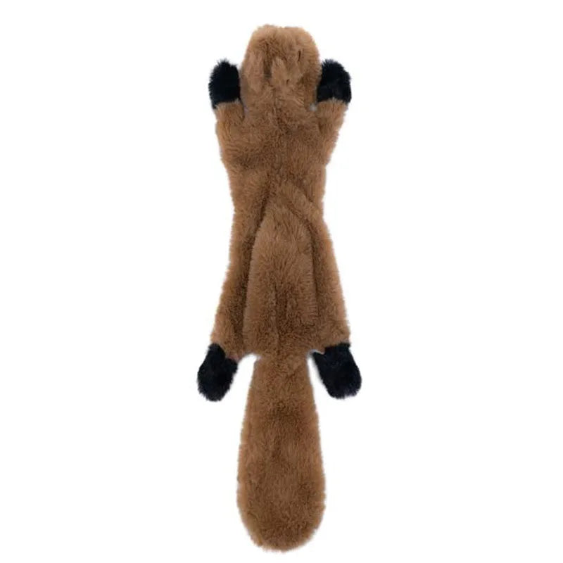 WildPals™ Plush Animal Squeaky Toy — Interactive Dog & Cat Companion