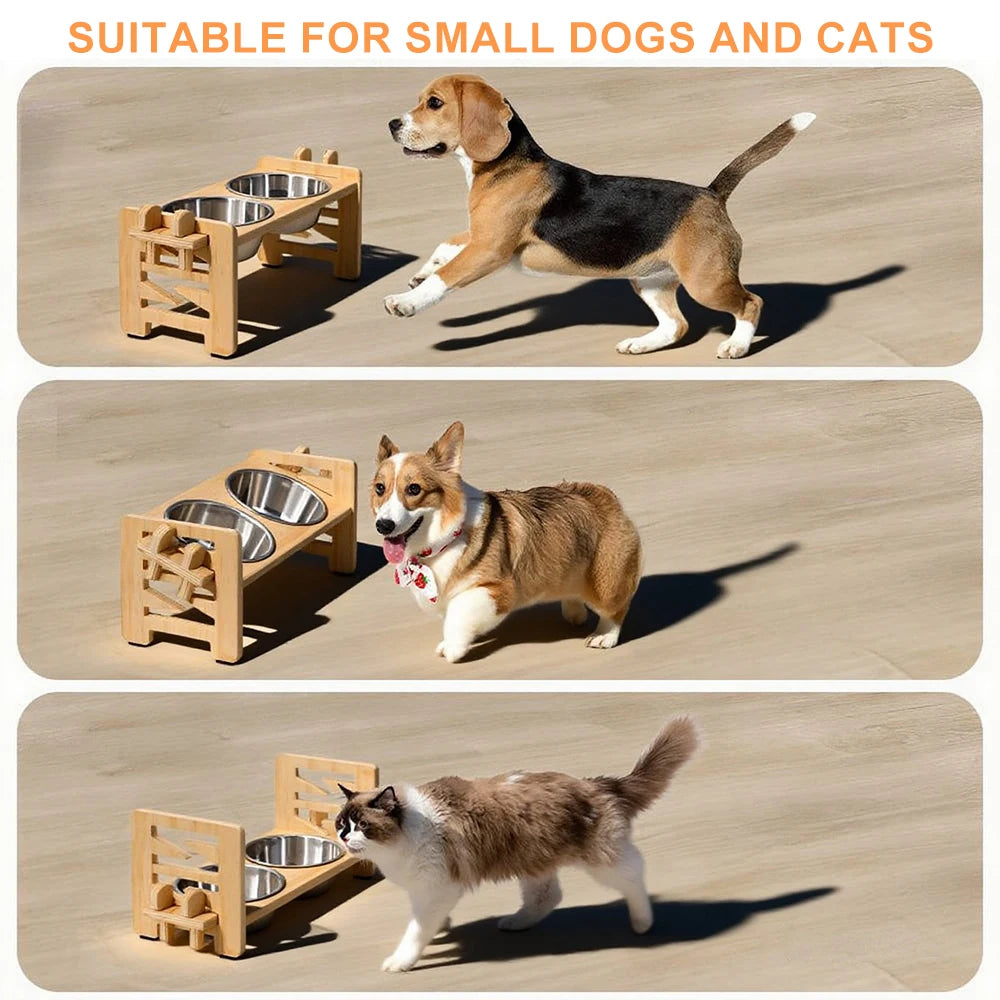 ComfyDine Elevated Pet Bowl Set
