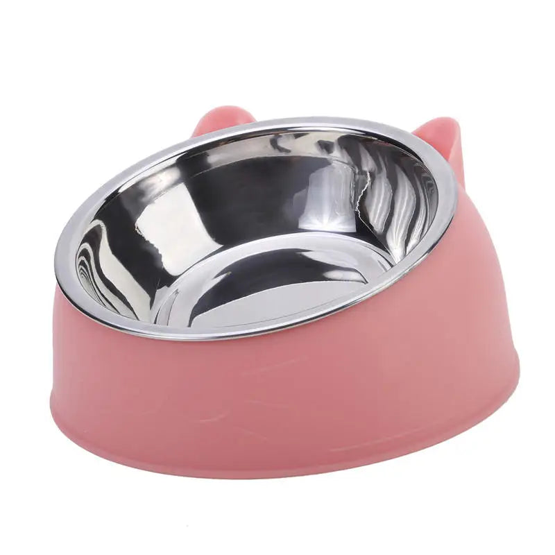 TiltBowl Inclined Stainless Steel Pet Bowl
