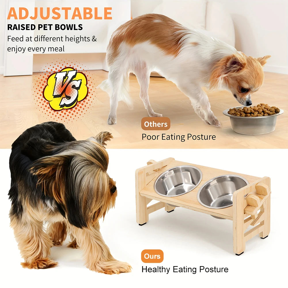 ComfyDine Elevated Pet Bowl Set