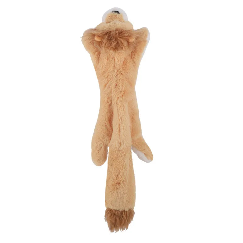 WildPals™ Plush Animal Squeaky Toy — Interactive Dog & Cat Companion