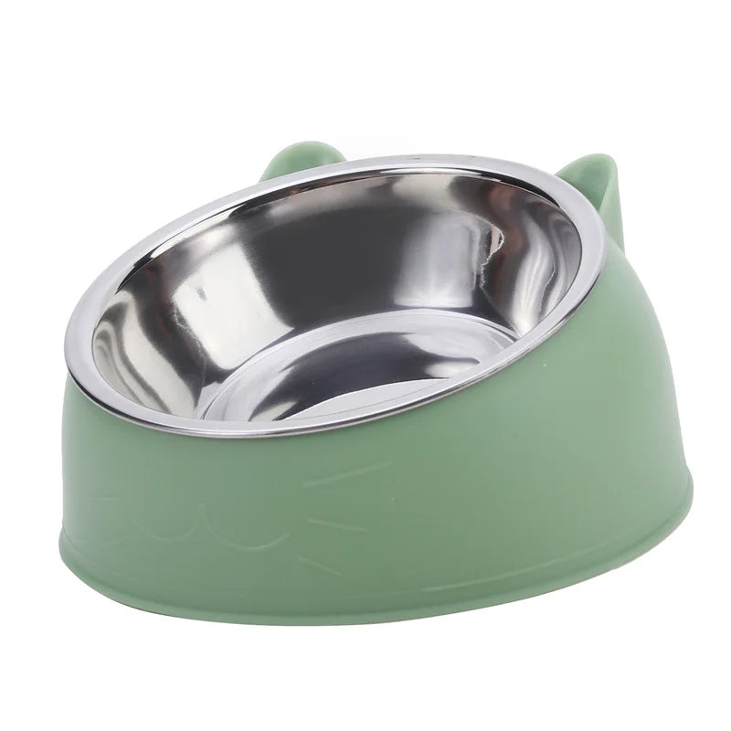 TiltBowl Inclined Stainless Steel Pet Bowl