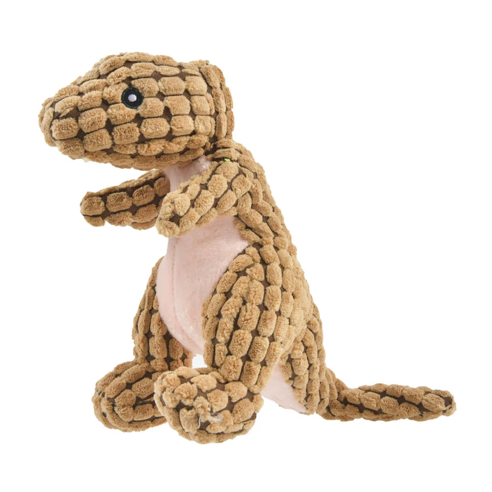 WildPals™ Plush Animal Squeaky Toy — Interactive Dog & Cat Companion