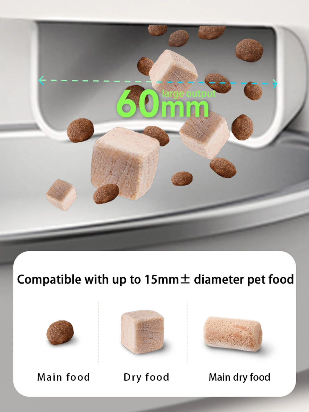 SmartCam 4L Wi-Fi Pet Feeder with 1080p Camera