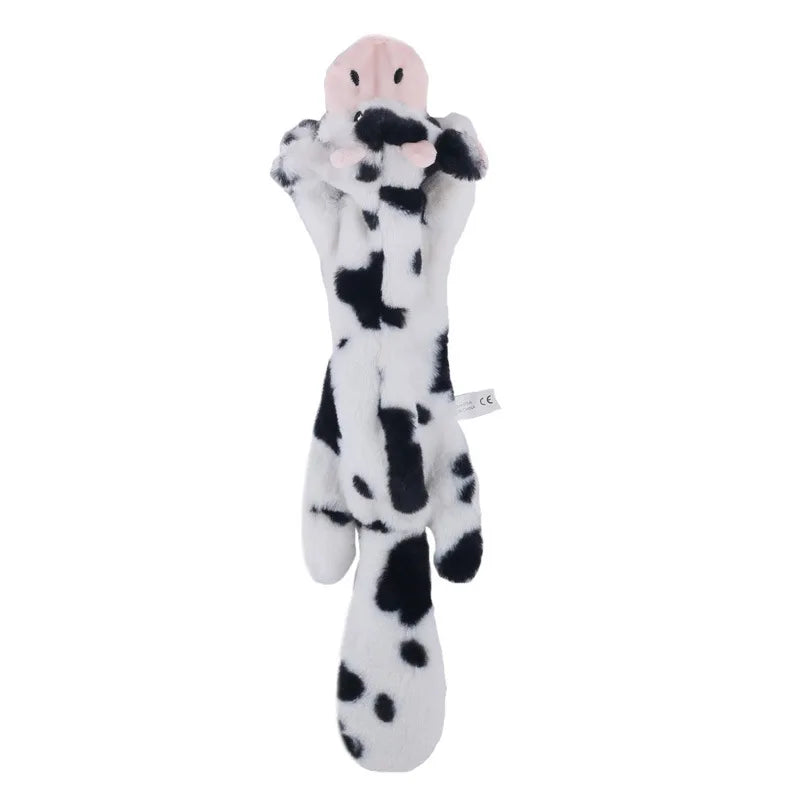 WildPals™ Plush Animal Squeaky Toy — Interactive Dog & Cat Companion