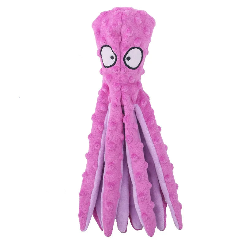 WildPals™ Plush Animal Squeaky Toy — Interactive Dog & Cat Companion