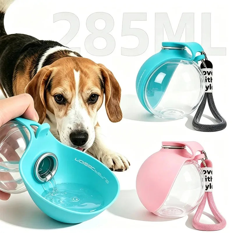 PawSip 285ml Portable Pet Water Bottle