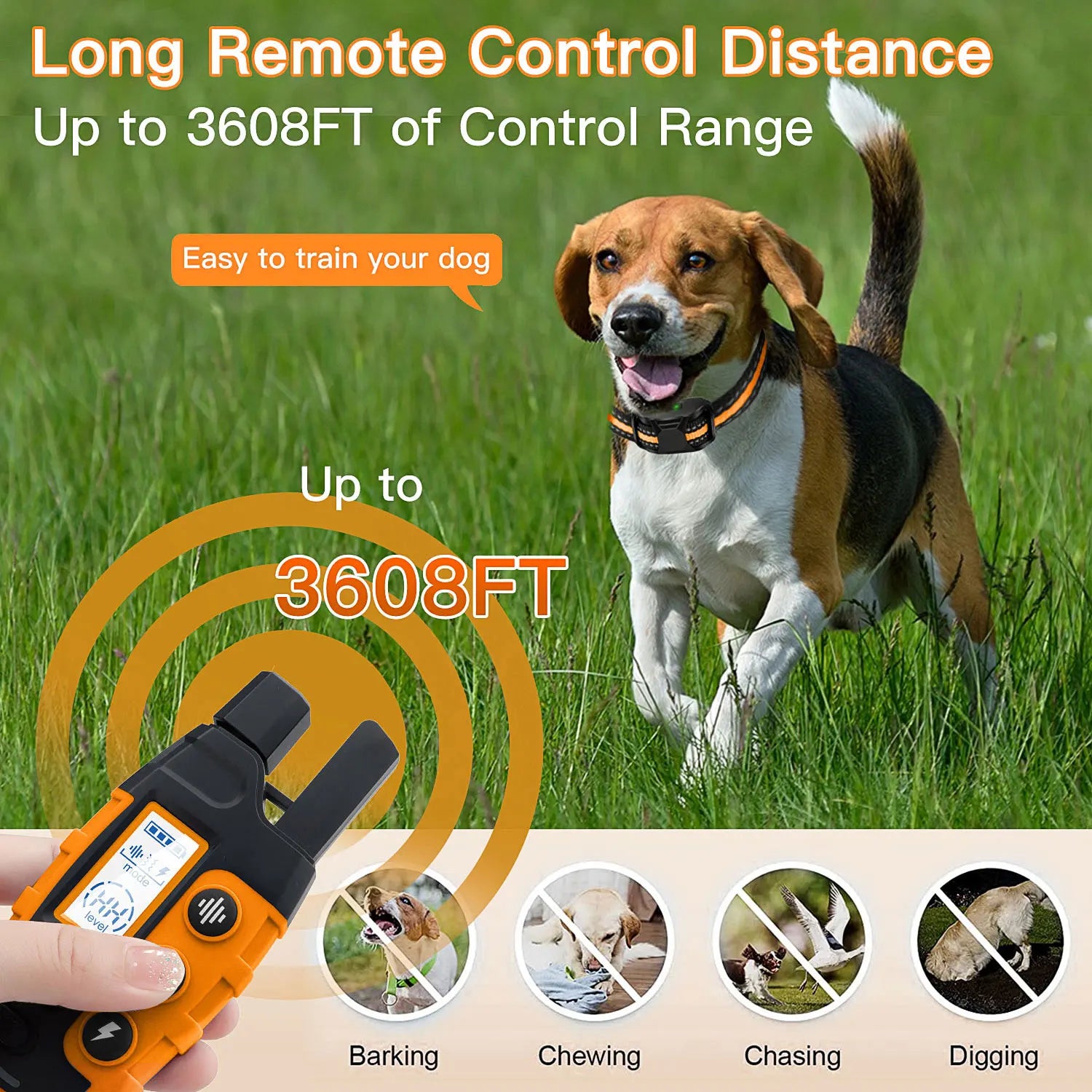 WXRPET Remote Dog Training Collar with Beep & Vibration
