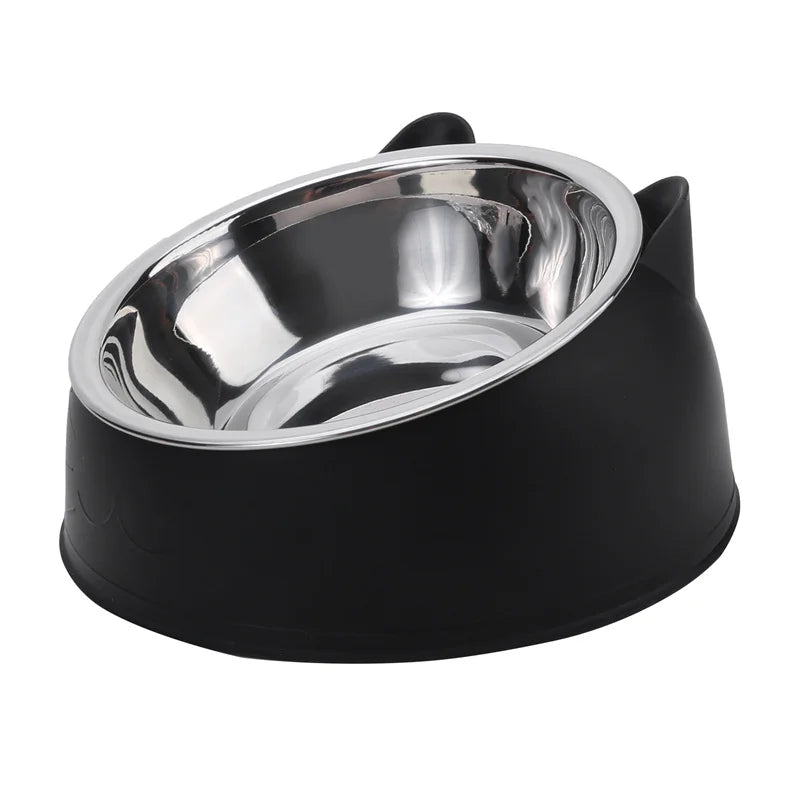 TiltBowl Inclined Stainless Steel Pet Bowl