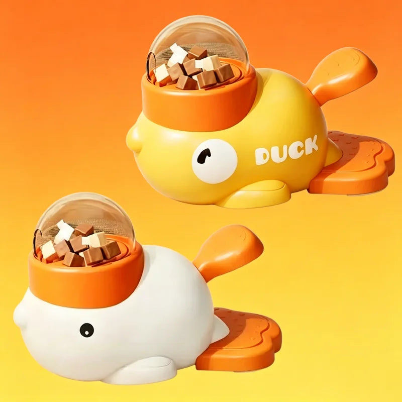DuckDrop™ 2-in-1 Treat Dispenser & Slow Feeder — Dog Training Toy