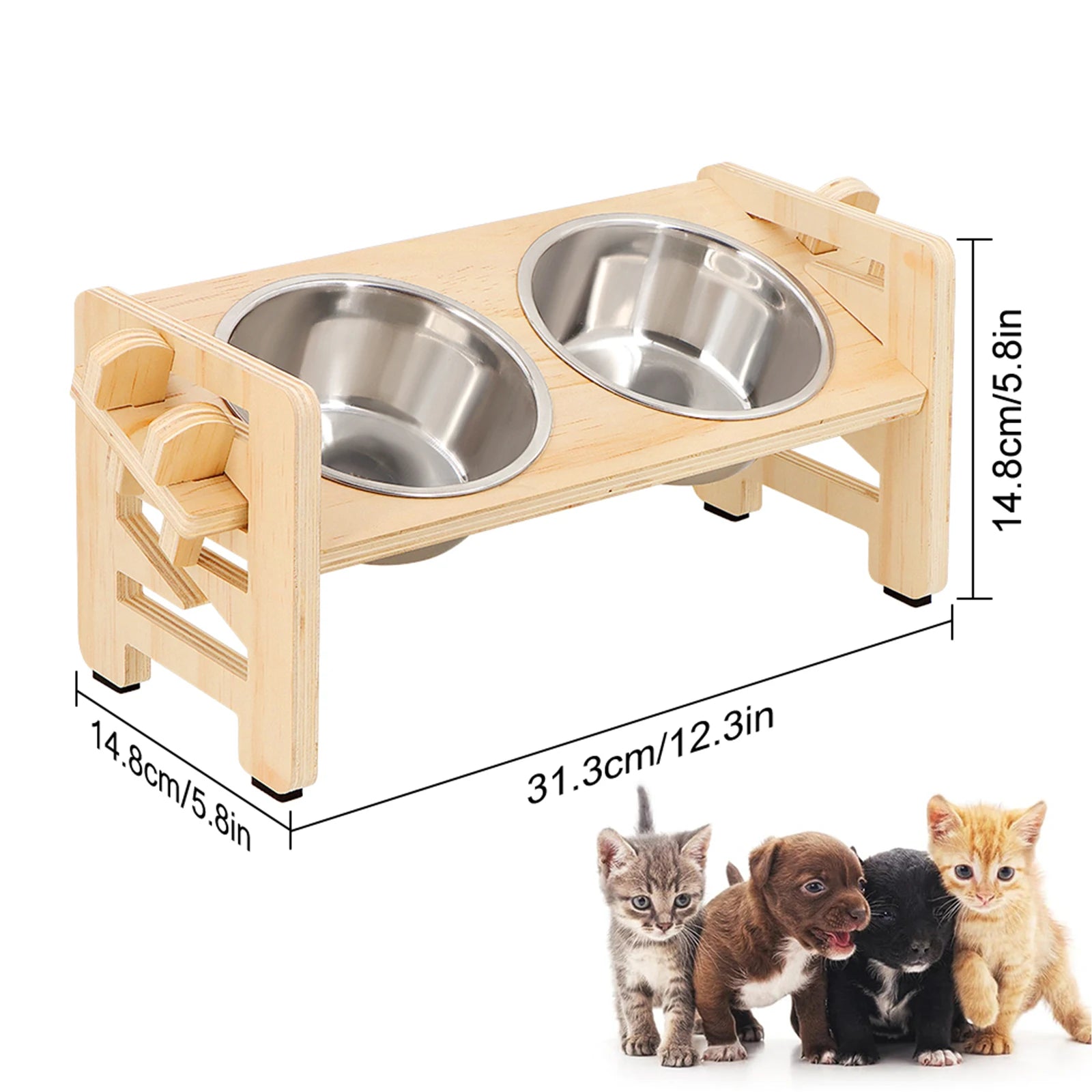 ComfyDine Elevated Pet Bowl Set