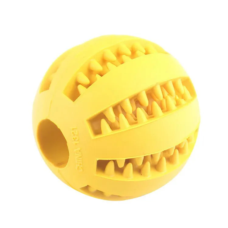 ChewClean™ Treat-Dispensing Dental Ball — Dog Chew & Teeth Cleaner