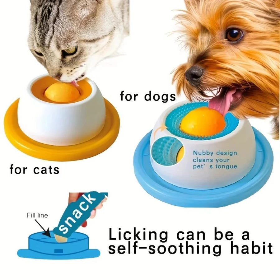 LickSlow™ Suction Lick Pad — Slow Feeder & Enrichment Toy
