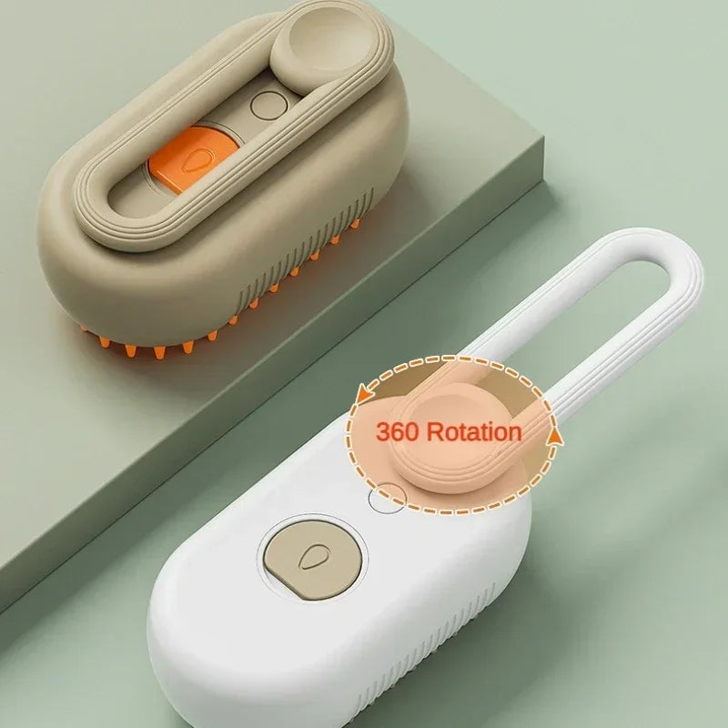 MistGroom 3-in-1 Pet Massage Brush