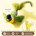 ChirpBird™ Sound-Activated Elastic Rope Cat Toy — Anti-Scratch & Bite Resistant