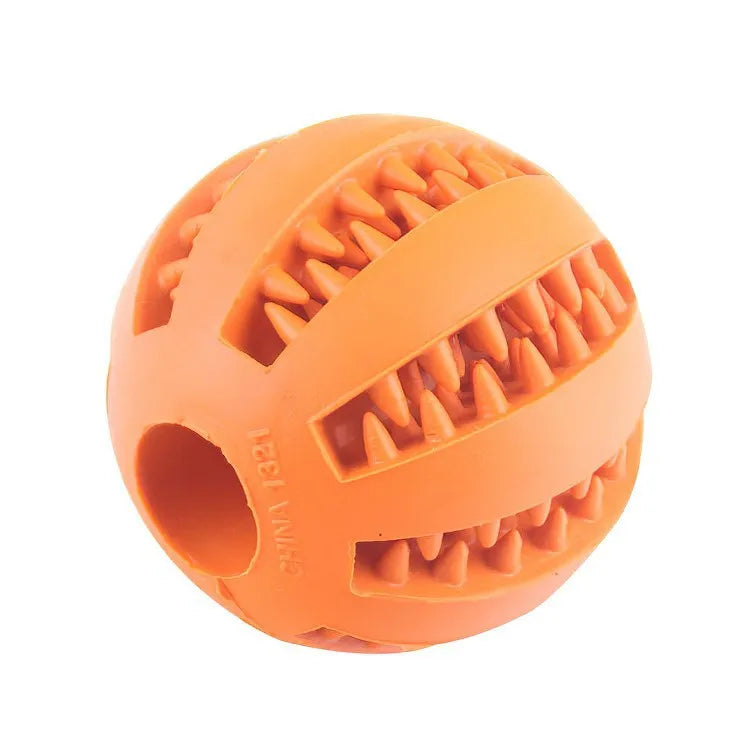 ChewClean™ Treat-Dispensing Dental Ball — Dog Chew & Teeth Cleaner