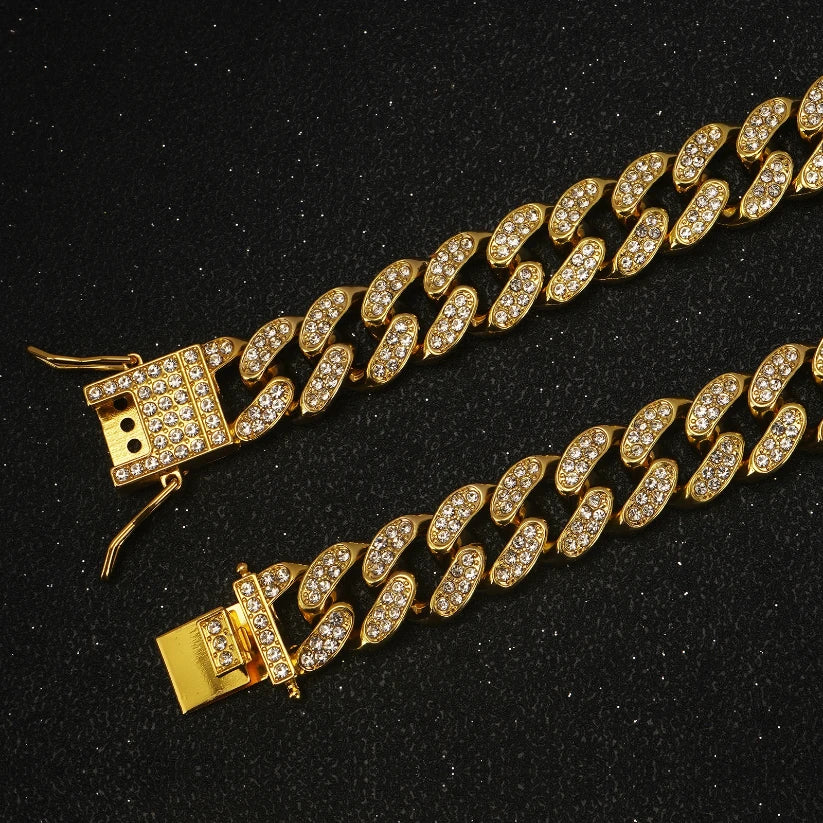 💎 FjordNest™ Iced Cuban Collar
