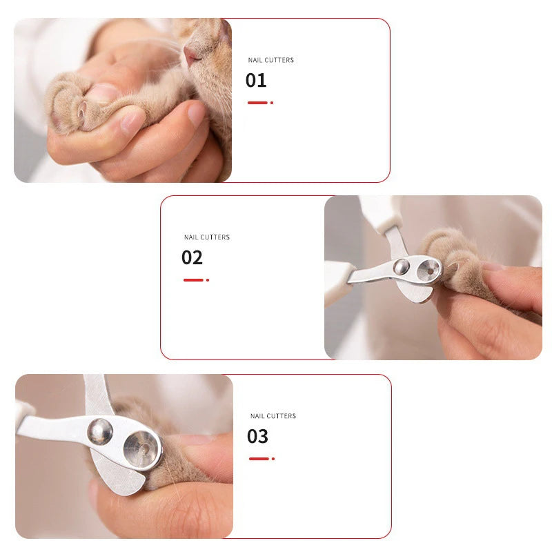 SafeTrim Cat & Small Pet Nail Clippers