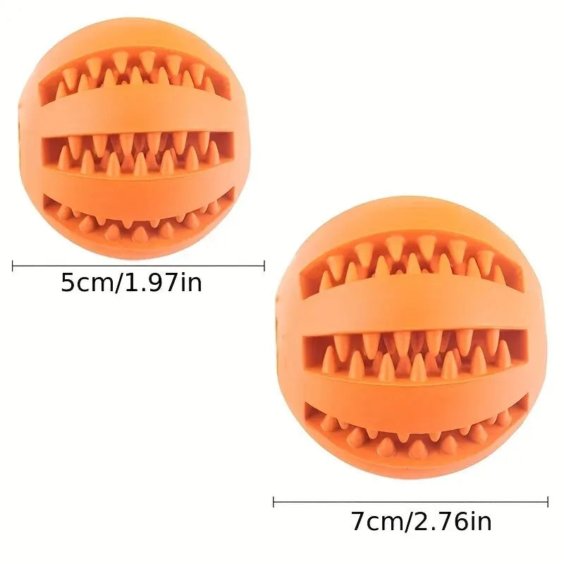 ChewClean™ Treat-Dispensing Dental Ball — Dog Chew & Teeth Cleaner