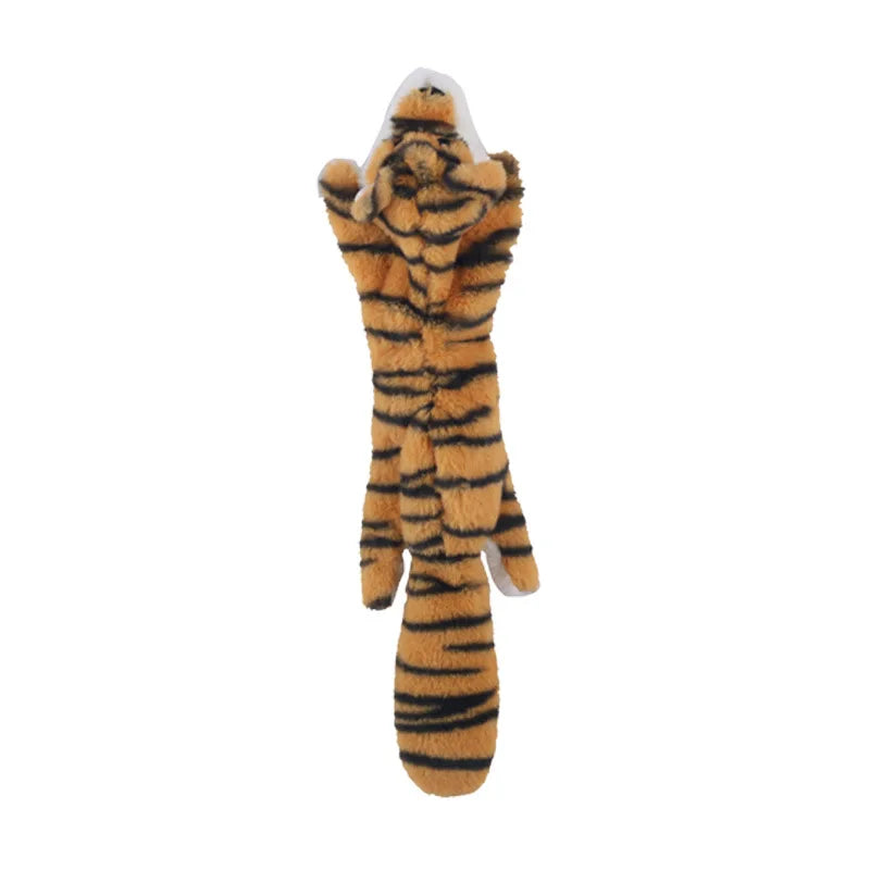 WildPals™ Plush Animal Squeaky Toy — Interactive Dog & Cat Companion