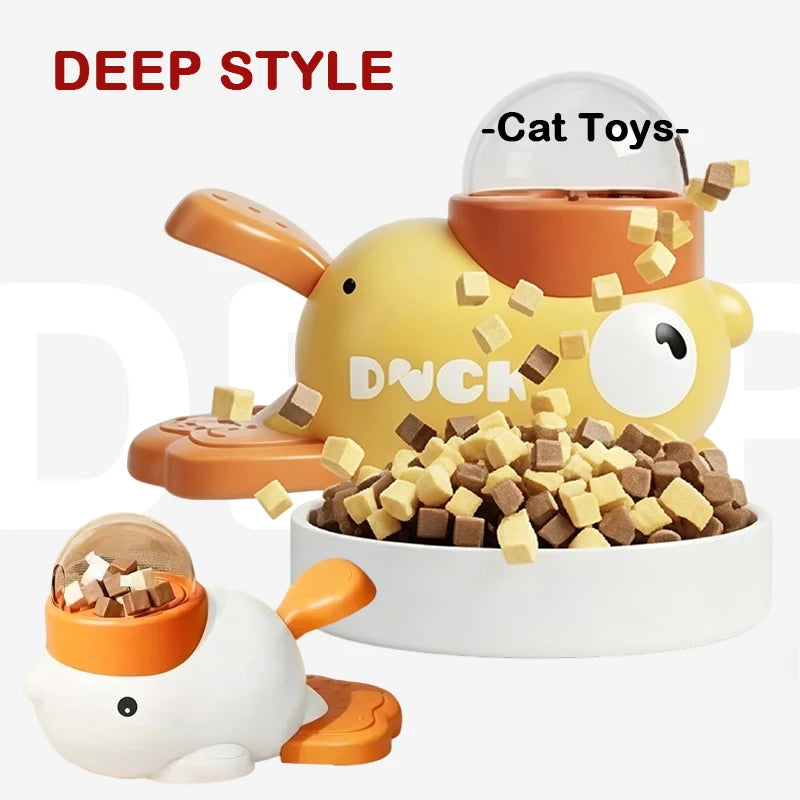 DuckDrop™ 2-in-1 Treat Dispenser & Slow Feeder — Dog Training Toy