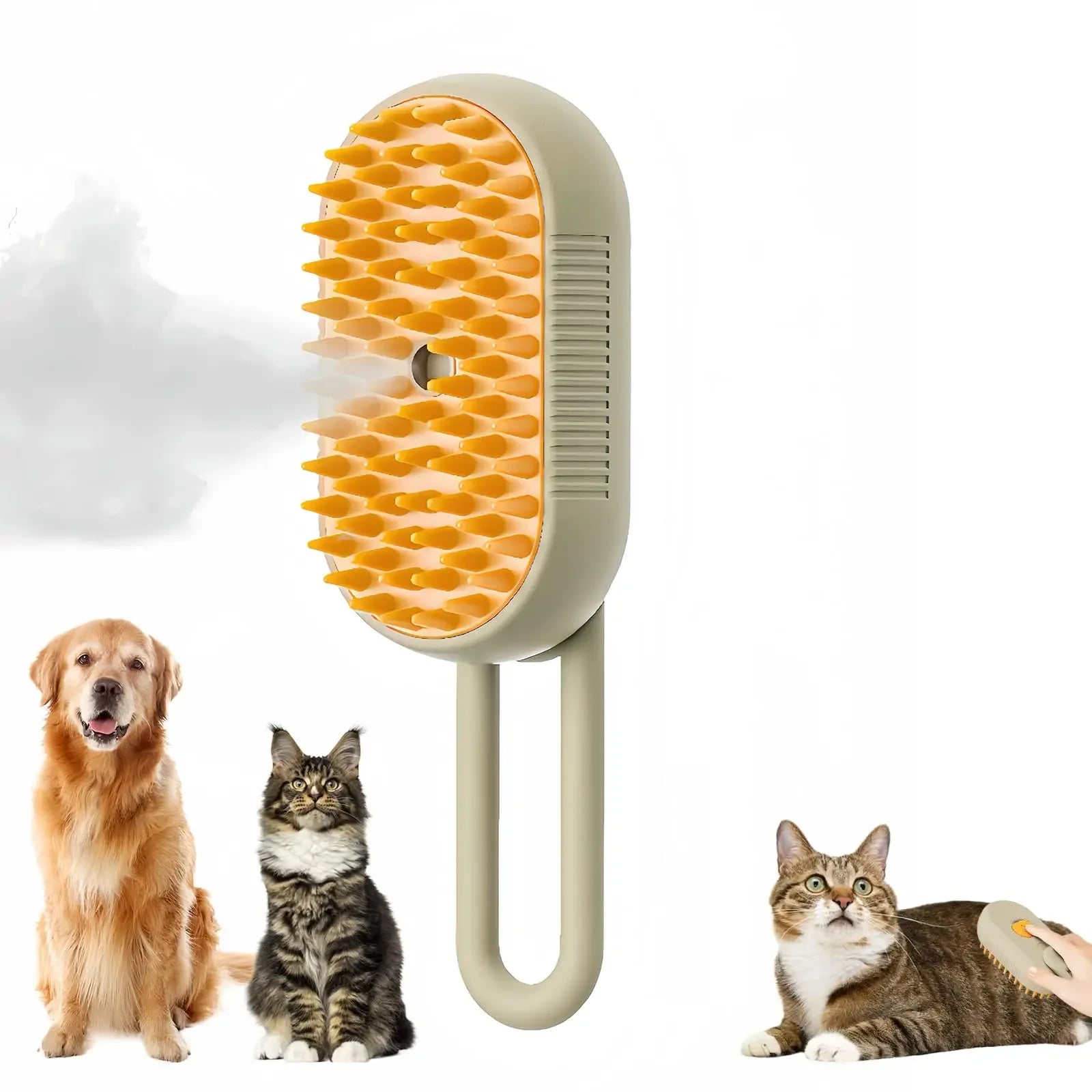 MistGroom 3-in-1 Pet Massage Brush