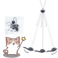 DoorHang™ Retractable Mouse Cat Teaser — Self-Play Door Toy