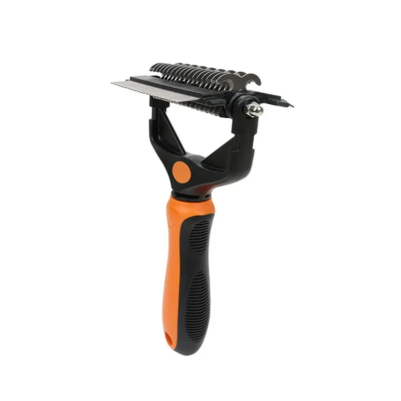 FurEase 3-in-1 Deshedding & Detangling Brush