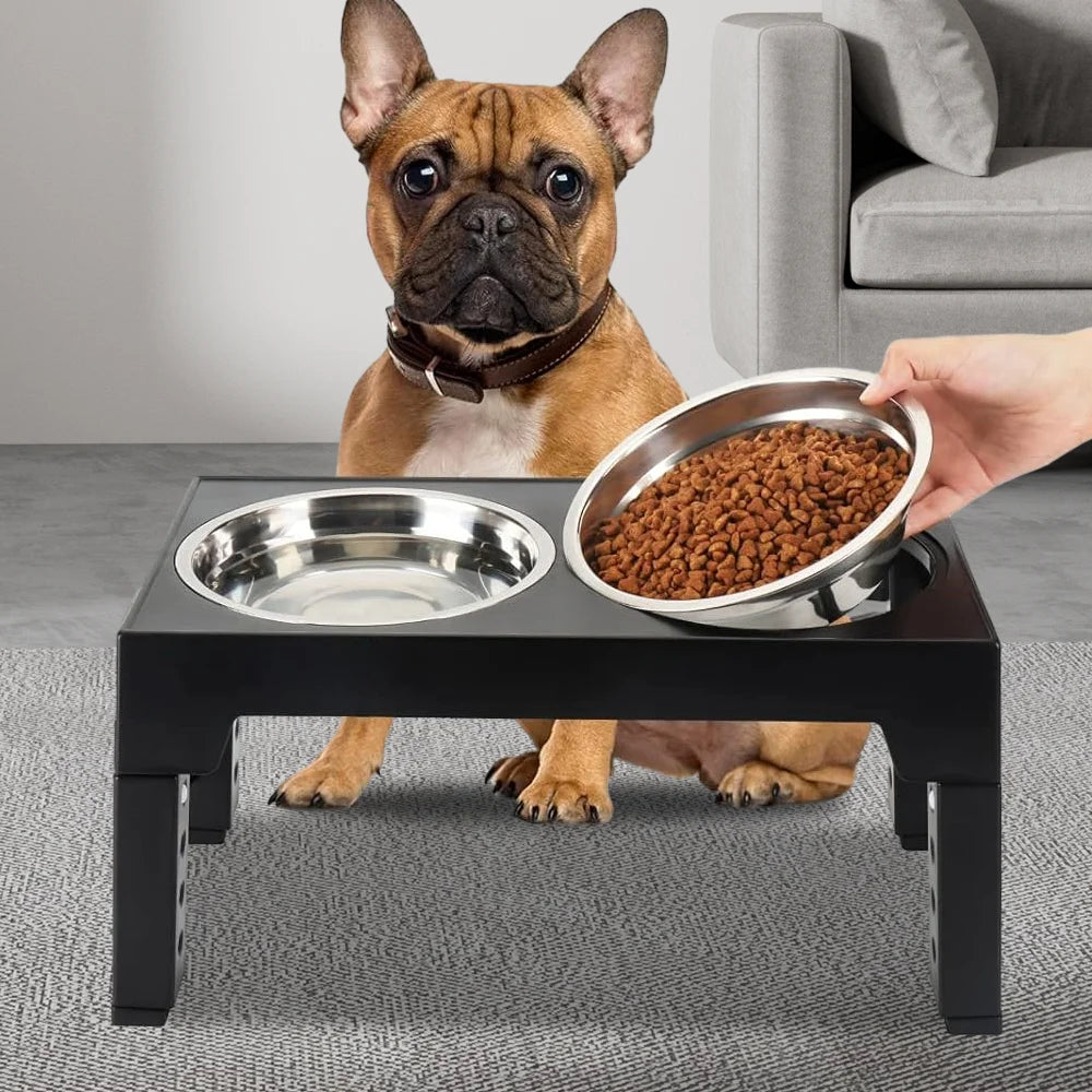 AdjustaDine Raised Dog Bowl Station